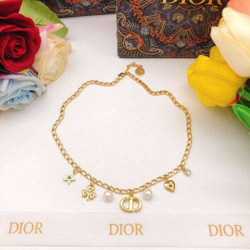 Cheap Christian Dior Necklaces For Women #1229524 Replica Wholesale [$32.00 USD] [ITEM#1229524] on Replica Christian Dior Necklaces