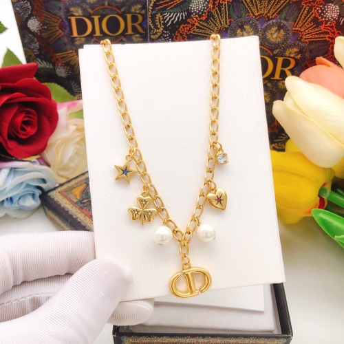 Cheap Christian Dior Necklaces For Women #1229524 Replica Wholesale [$32.00 USD] [ITEM#1229524] on Replica Christian Dior Necklaces