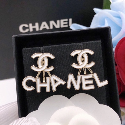 Cheap Chanel Earrings For Women #1229530 Replica Wholesale [$25.00 USD] [ITEM#1229530] on Replica Chanel Earrings