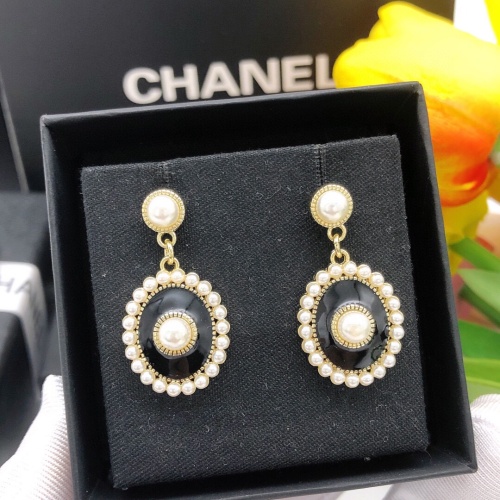 Cheap Chanel Earrings For Women #1229531 Replica Wholesale [$25.00 USD] [ITEM#1229531] on Replica Chanel Earrings