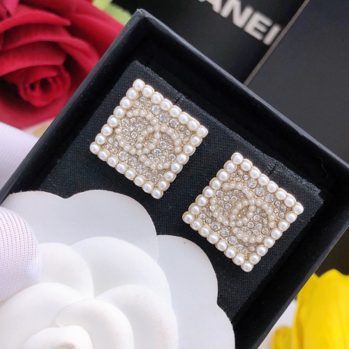 Cheap Chanel Earrings For Women #1229665 Replica Wholesale [$25.00 USD] [ITEM#1229665] on Replica Chanel Earrings