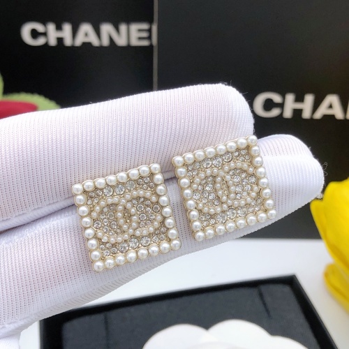 Cheap Chanel Earrings For Women #1229665 Replica Wholesale [$25.00 USD] [ITEM#1229665] on Replica Chanel Earrings