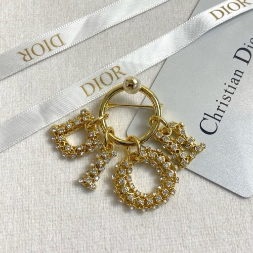 Cheap Christian Dior Brooches For Women #1229736 Replica Wholesale [$38.00 USD] [ITEM#1229736] on Replica Christian Dior Brooches