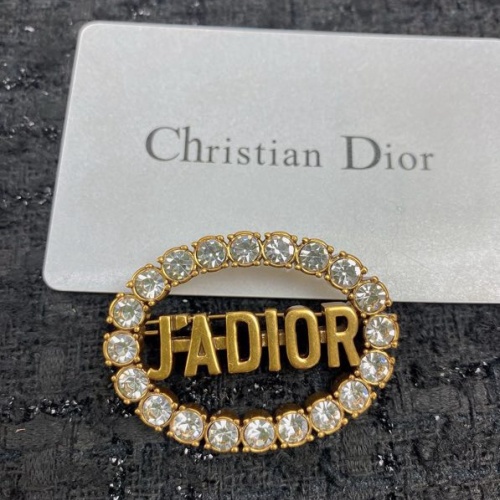 Cheap Christian Dior Brooches For Women #1229741 Replica Wholesale [$29.00 USD] [ITEM#1229741] on Replica Christian Dior Brooches