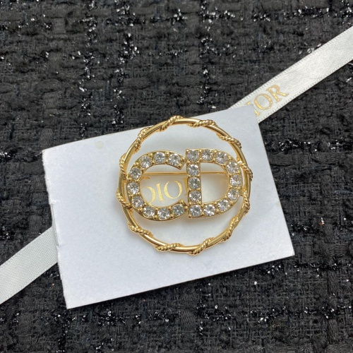 Cheap Christian Dior Brooches For Women #1229766 Replica Wholesale [$32.00 USD] [ITEM#1229766] on Replica Christian Dior Brooches