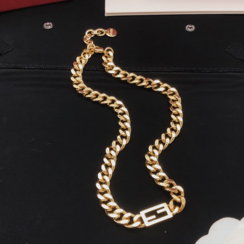 Cheap Fendi Necklaces #1229798 Replica Wholesale [$34.00 USD] [ITEM#1229798] on Replica Fendi Necklaces