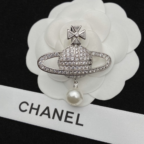 Cheap Chanel Brooches For Women #1229822 Replica Wholesale [$34.00 USD] [ITEM#1229822] on Replica Chanel Brooches