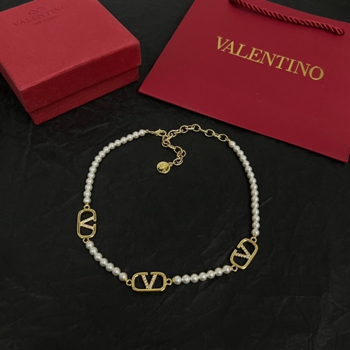 Cheap Valentino Necklaces For Women #1229825 Replica Wholesale [$34.00 USD] [ITEM#1229825] on Replica Valentino Necklaces