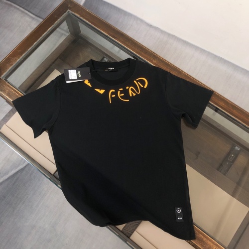 Cheap Fendi T-Shirts Short Sleeved For Unisex #1229850 Replica Wholesale [$39.00 USD] [ITEM#1229850] on Replica Fendi T-Shirts