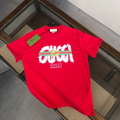 Cheap Gucci T-Shirts Short Sleeved For Unisex #1229862 Replica Wholesale [$42.00 USD] [ITEM#1229862] on Replica Gucci T-Shirts