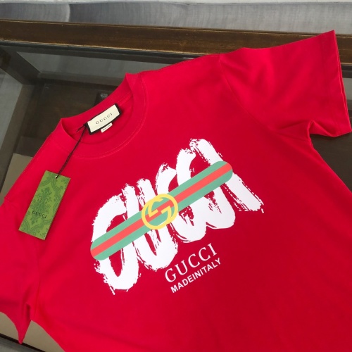 Cheap Gucci T-Shirts Short Sleeved For Unisex #1229862 Replica Wholesale [$42.00 USD] [ITEM#1229862] on Replica Gucci T-Shirts