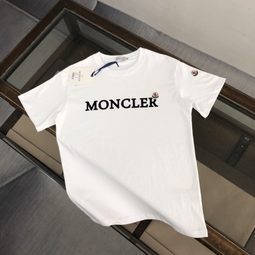 Cheap Moncler T-Shirts Short Sleeved For Unisex #1229880 Replica Wholesale [$39.00 USD] [ITEM#1229880] on Replica Moncler T-Shirts