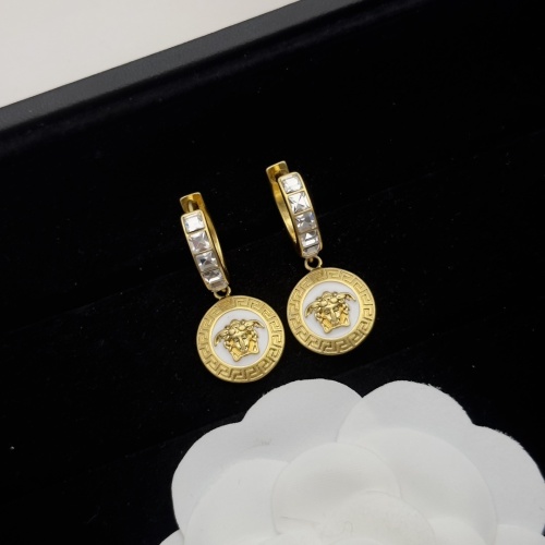 Cheap Versace Earrings For Women #1229913 Replica Wholesale [$27.00 USD] [ITEM#1229913] on Replica Versace Earrings