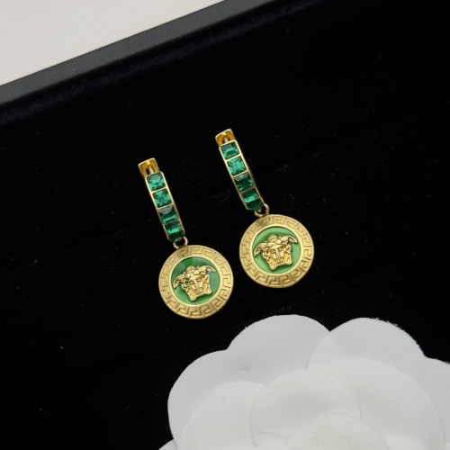 Cheap Versace Earrings For Women #1229914 Replica Wholesale [$27.00 USD] [ITEM#1229914] on Replica Versace Earrings