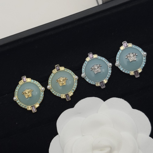 Cheap Versace Earrings For Women #1229931 Replica Wholesale [$29.00 USD] [ITEM#1229931] on Replica Versace Earrings