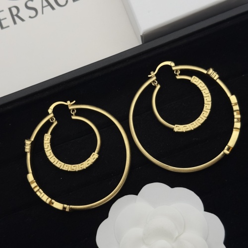 Cheap Versace Earrings For Women #1229943 Replica Wholesale [$34.00 USD] [ITEM#1229943] on Replica Versace Earrings