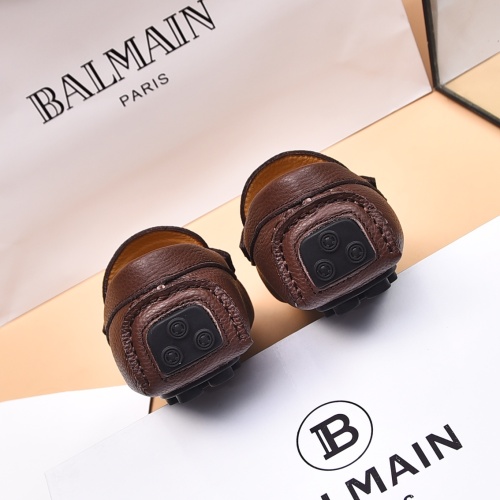 Cheap Balmain Leather Shoes For Men #1230270 Replica Wholesale [$80.00 USD] [ITEM#1230270] on Replica Balmain Leather Shoes