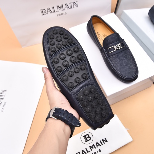 Cheap Balmain Leather Shoes For Men #1230271 Replica Wholesale [$80.00 USD] [ITEM#1230271] on Replica Balmain Leather Shoes