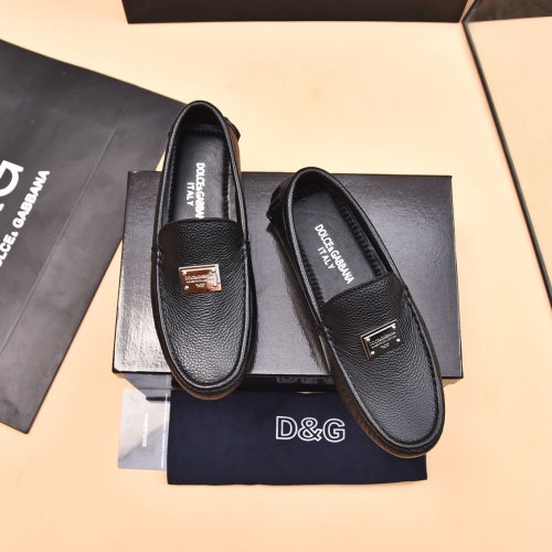 Cheap Dolce &amp; Gabbana D&amp;G Leather Shoes For Men #1230282 Replica Wholesale [$80.00 USD] [ITEM#1230282] on Replica Dolce &amp; Gabbana D&amp;G Leather Shoes