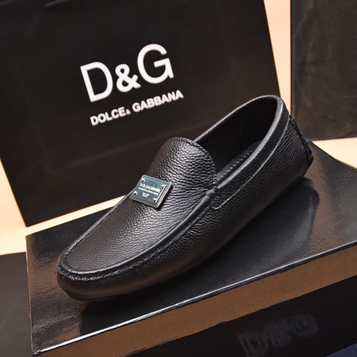 Cheap Dolce &amp; Gabbana D&amp;G Leather Shoes For Men #1230282 Replica Wholesale [$80.00 USD] [ITEM#1230282] on Replica Dolce &amp; Gabbana D&amp;G Leather Shoes