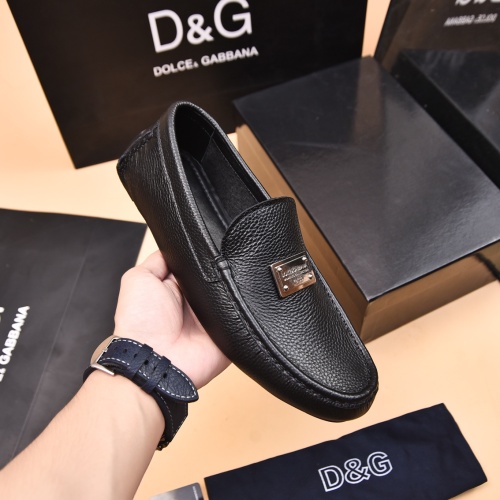 Cheap Dolce &amp; Gabbana D&amp;G Leather Shoes For Men #1230282 Replica Wholesale [$80.00 USD] [ITEM#1230282] on Replica Dolce &amp; Gabbana D&amp;G Leather Shoes