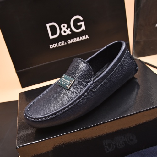 Cheap Dolce &amp; Gabbana D&amp;G Leather Shoes For Men #1230284 Replica Wholesale [$80.00 USD] [ITEM#1230284] on Replica Dolce &amp; Gabbana D&amp;G Leather Shoes