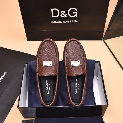 Cheap Dolce &amp; Gabbana D&amp;G Leather Shoes For Men #1230286 Replica Wholesale [$80.00 USD] [ITEM#1230286] on Replica Dolce &amp; Gabbana D&amp;G Leather Shoes