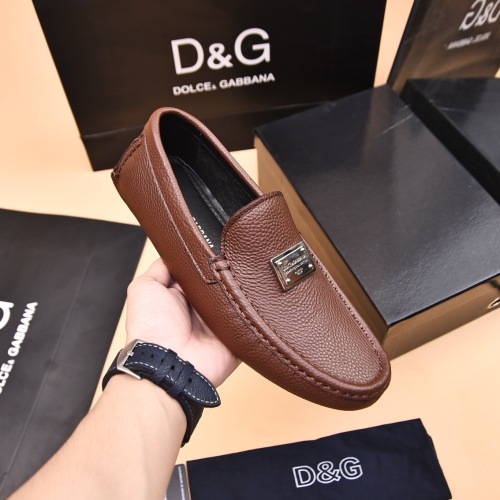 Cheap Dolce &amp; Gabbana D&amp;G Leather Shoes For Men #1230286 Replica Wholesale [$80.00 USD] [ITEM#1230286] on Replica Dolce &amp; Gabbana D&amp;G Leather Shoes