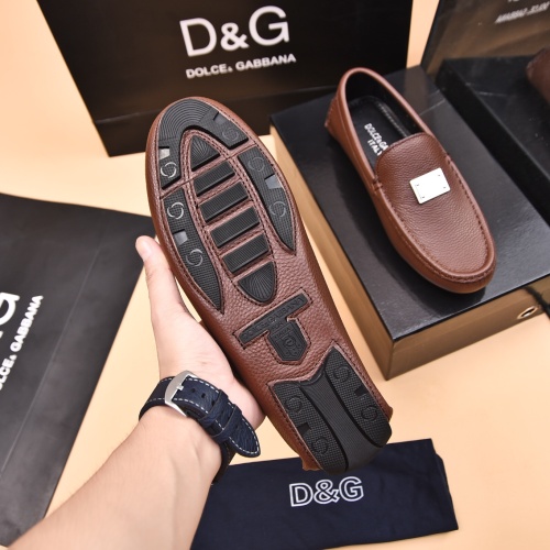 Cheap Dolce &amp; Gabbana D&amp;G Leather Shoes For Men #1230286 Replica Wholesale [$80.00 USD] [ITEM#1230286] on Replica Dolce &amp; Gabbana D&amp;G Leather Shoes