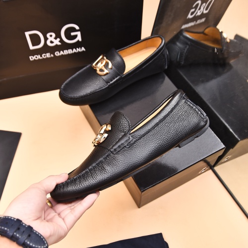 Cheap Dolce &amp; Gabbana D&amp;G Leather Shoes For Men #1230291 Replica Wholesale [$80.00 USD] [ITEM#1230291] on Replica Dolce &amp; Gabbana D&amp;G Leather Shoes