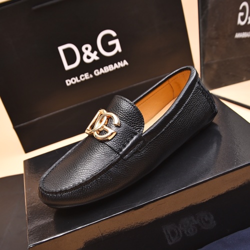 Cheap Dolce &amp; Gabbana D&amp;G Leather Shoes For Men #1230291 Replica Wholesale [$80.00 USD] [ITEM#1230291] on Replica Dolce &amp; Gabbana D&amp;G Leather Shoes