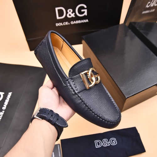 Cheap Dolce &amp; Gabbana D&amp;G Leather Shoes For Men #1230292 Replica Wholesale [$80.00 USD] [ITEM#1230292] on Replica Dolce &amp; Gabbana D&amp;G Leather Shoes