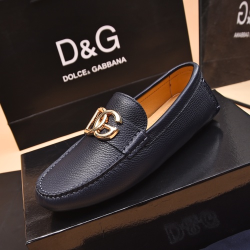 Cheap Dolce &amp; Gabbana D&amp;G Leather Shoes For Men #1230292 Replica Wholesale [$80.00 USD] [ITEM#1230292] on Replica Dolce &amp; Gabbana D&amp;G Leather Shoes