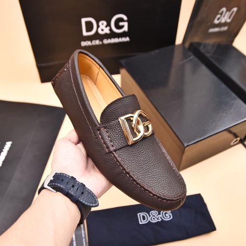 Cheap Dolce &amp; Gabbana D&amp;G Leather Shoes For Men #1230293 Replica Wholesale [$80.00 USD] [ITEM#1230293] on Replica Dolce &amp; Gabbana D&amp;G Leather Shoes