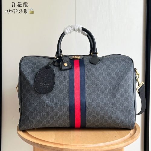 Cheap Gucci Travel Bags #1230306 Replica Wholesale [$92.00 USD] [ITEM#1230306] on Replica Gucci Travel Bags