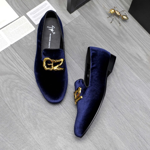 Cheap Giuseppe Zanotti GZ Leather Shoes For Men #1230308 Replica Wholesale [$76.00 USD] [ITEM#1230308] on Replica Giuseppe Zanotti GZ Leather Shoes