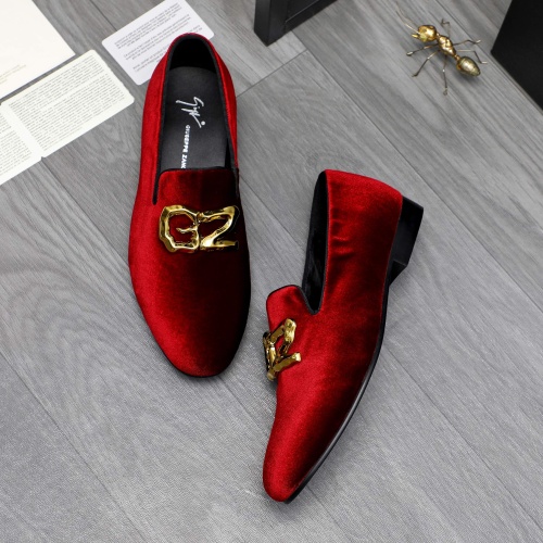 Cheap Giuseppe Zanotti GZ Leather Shoes For Men #1230309 Replica Wholesale [$76.00 USD] [ITEM#1230309] on Replica Giuseppe Zanotti GZ Leather Shoes