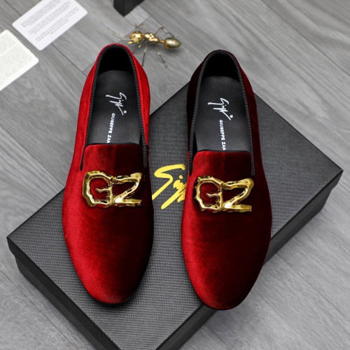 Cheap Giuseppe Zanotti GZ Leather Shoes For Men #1230309 Replica Wholesale [$76.00 USD] [ITEM#1230309] on Replica Giuseppe Zanotti GZ Leather Shoes