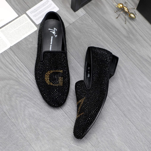 Cheap Giuseppe Zanotti GZ Leather Shoes For Men #1230312 Replica Wholesale [$76.00 USD] [ITEM#1230312] on Replica Giuseppe Zanotti GZ Leather Shoes