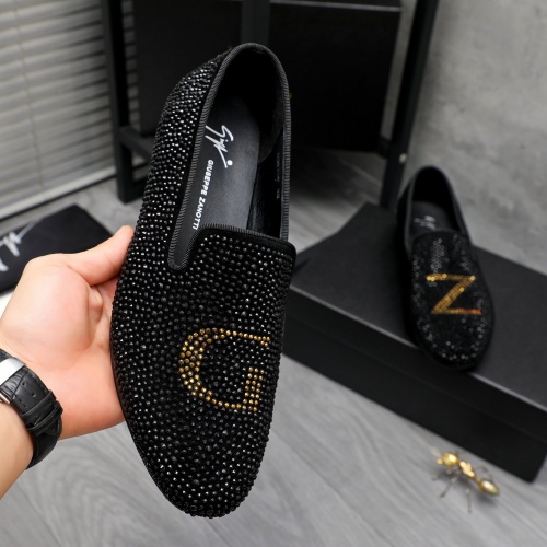 Cheap Giuseppe Zanotti GZ Leather Shoes For Men #1230312 Replica Wholesale [$76.00 USD] [ITEM#1230312] on Replica Giuseppe Zanotti GZ Leather Shoes