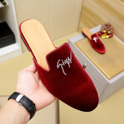 Cheap Giuseppe Zanotti GZ Slippers For Men #1230313 Replica Wholesale [$76.00 USD] [ITEM#1230313] on Replica Giuseppe Zanotti GZ Slippers