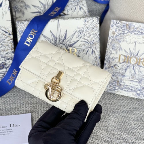 Cheap Christian Dior AAA Wallets For Women #1230320 Replica Wholesale [$85.00 USD] [ITEM#1230320] on Replica Christian Dior AAA Wallets