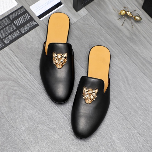 Cheap Philipp Plein PP Slippers For Men #1230350 Replica Wholesale [$72.00 USD] [ITEM#1230350] on Replica Philipp Plein PP Slippers