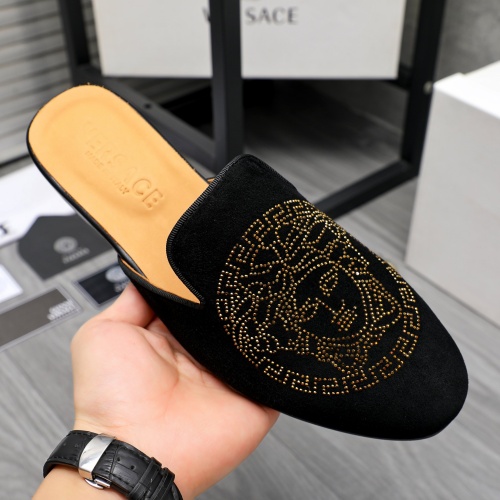 Cheap Versace Slippers For Men #1230352 Replica Wholesale [$72.00 USD] [ITEM#1230352] on Replica Versace Slippers