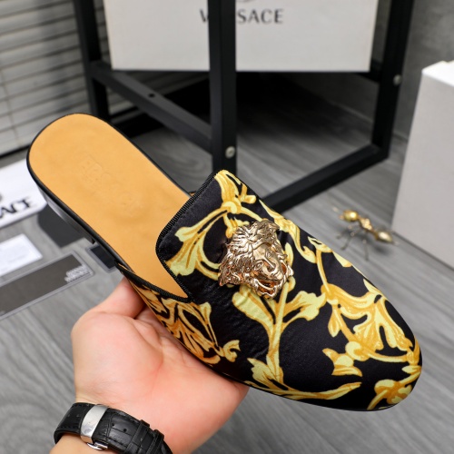 Cheap Versace Slippers For Men #1230354 Replica Wholesale [$72.00 USD] [ITEM#1230354] on Replica Versace Slippers