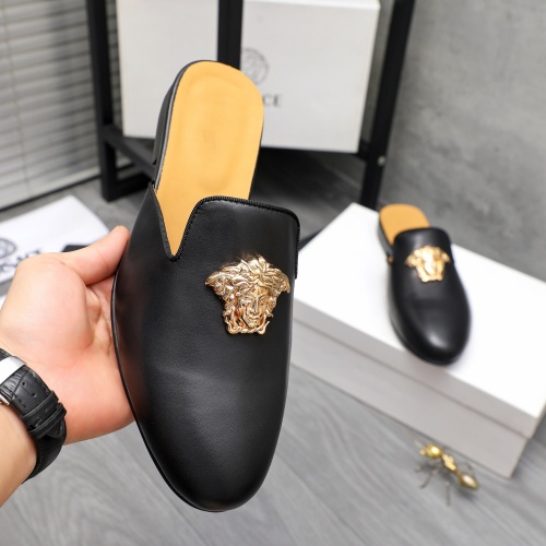 Cheap Versace Slippers For Men #1230355 Replica Wholesale [$72.00 USD] [ITEM#1230355] on Replica Versace Slippers