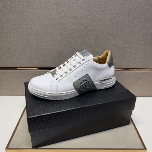 Cheap Philipp Plein PP Casual Shoes For Men #1230392 Replica Wholesale [$88.00 USD] [ITEM#1230392] on Replica Philipp Plein PP Casual Shoes