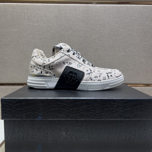 Cheap Philipp Plein PP Casual Shoes For Men #1230414 Replica Wholesale [$98.00 USD] [ITEM#1230414] on Replica Philipp Plein PP Casual Shoes