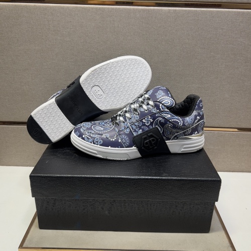 Cheap Philipp Plein PP Casual Shoes For Men #1230415 Replica Wholesale [$98.00 USD] [ITEM#1230415] on Replica Philipp Plein PP Casual Shoes