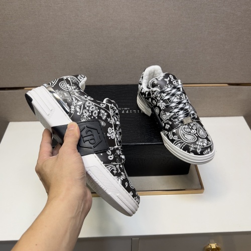 Cheap Philipp Plein PP Casual Shoes For Men #1230416 Replica Wholesale [$98.00 USD] [ITEM#1230416] on Replica Philipp Plein PP Casual Shoes